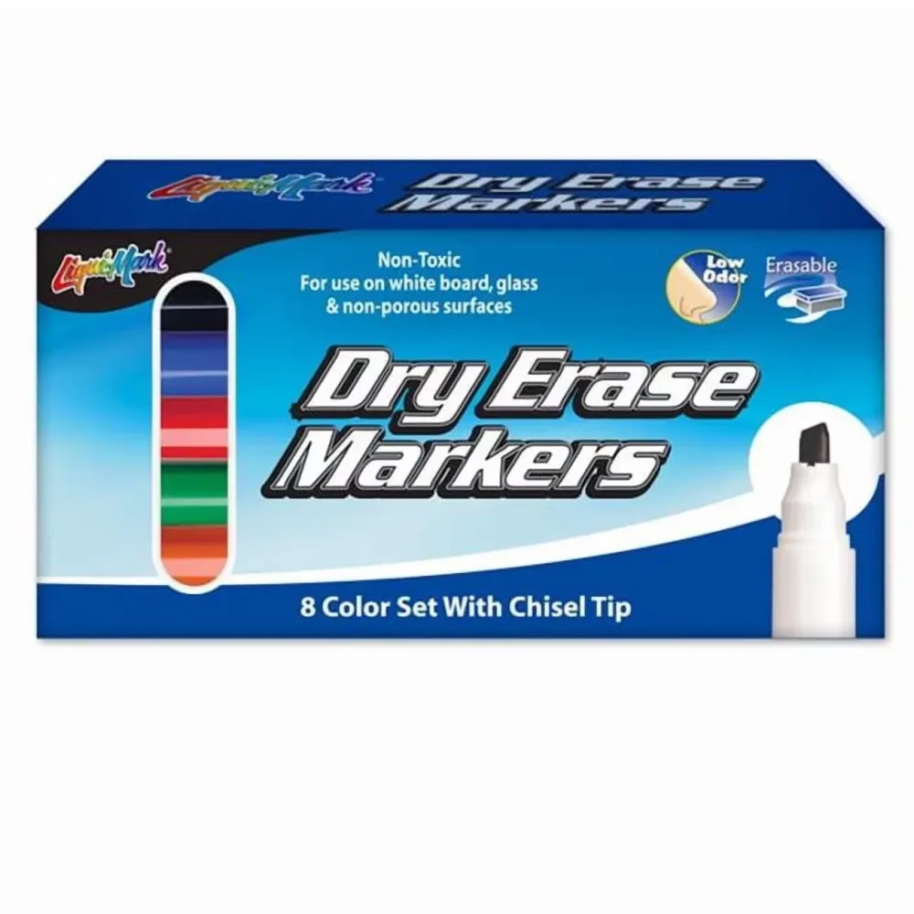 Erase Markers 54 packs 7 lbs white