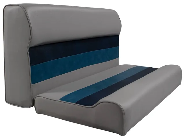 Bench Seat 37" grey blue