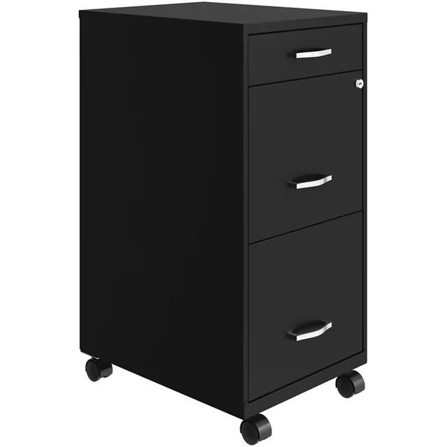 Filing Cabinet black 29.52" 14.25"