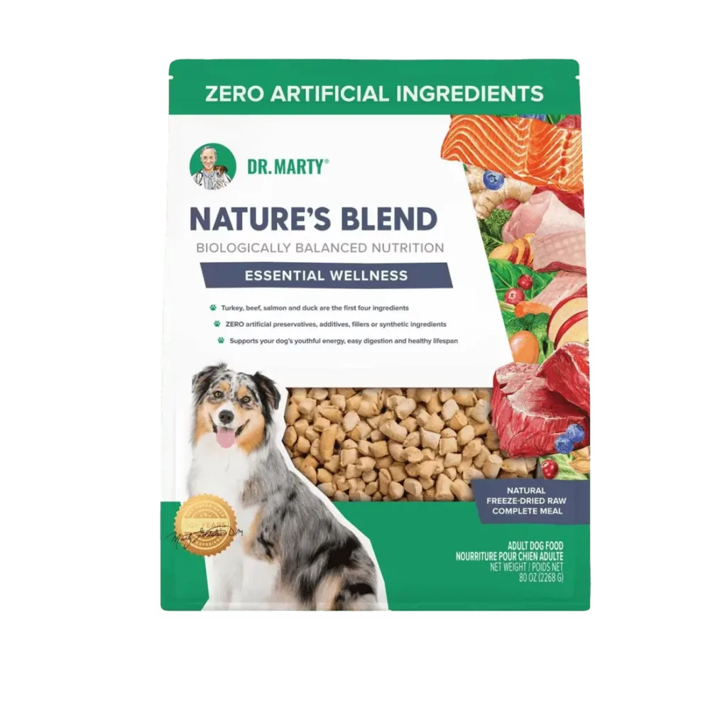 Dog Food 80 oz white