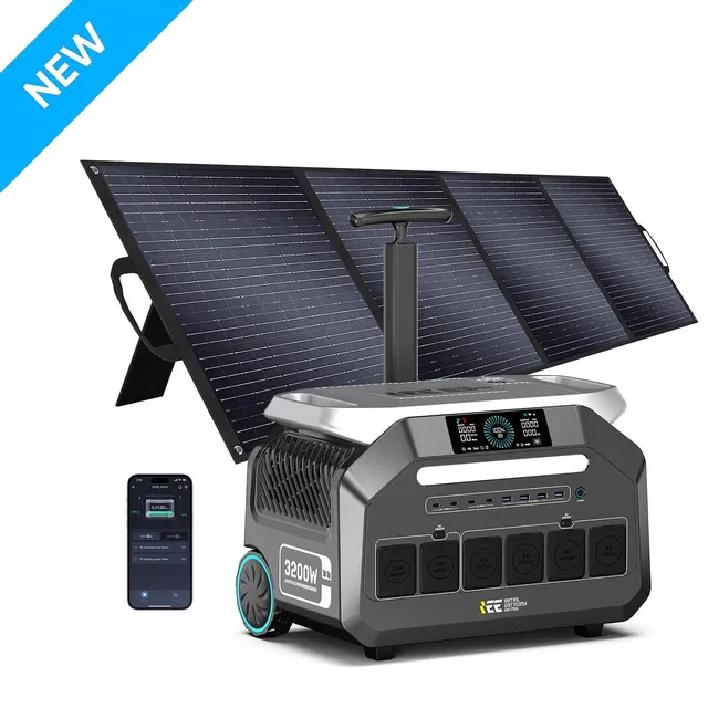 Solar Generator 3200w 400w 6400w
