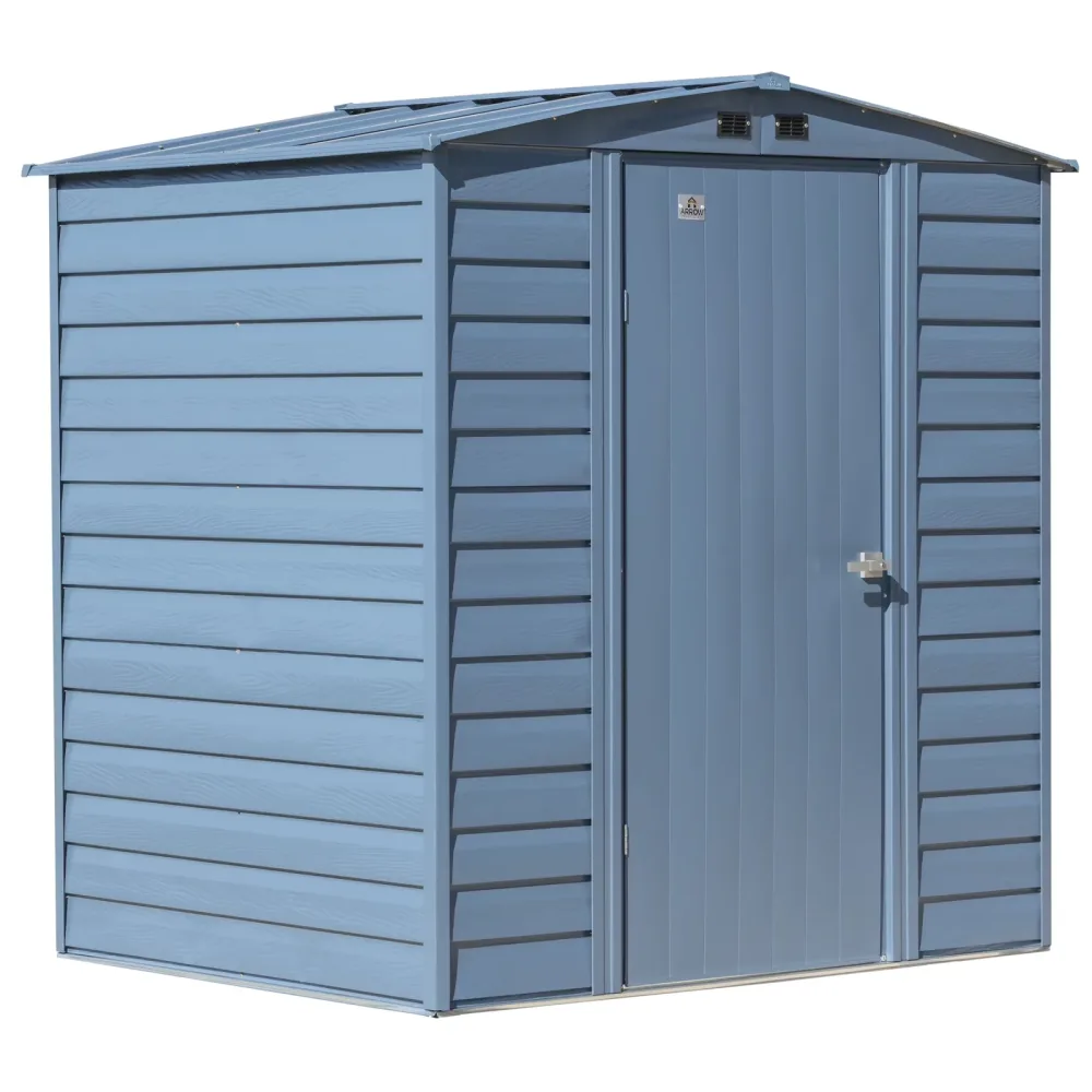 Steel Storage 7 ft blue grey