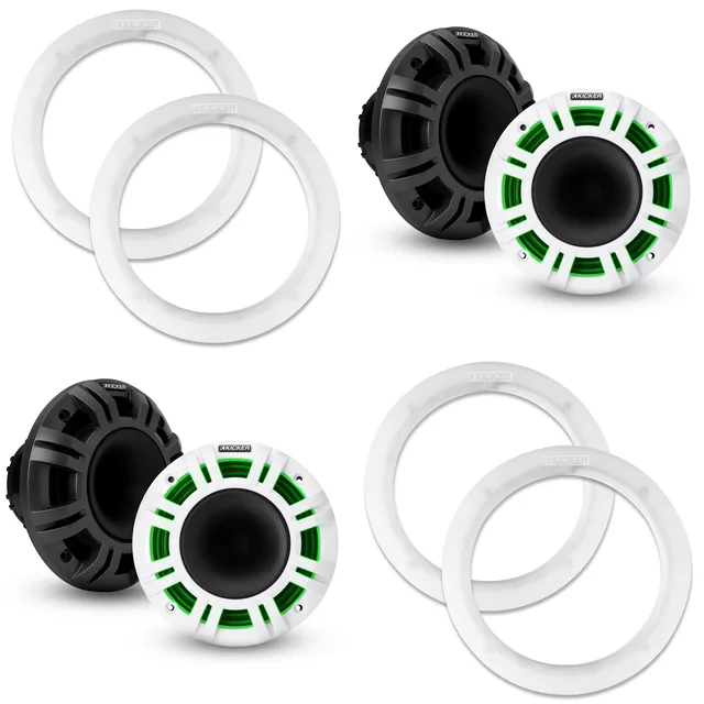 Speaker 2 pair 6.5" led