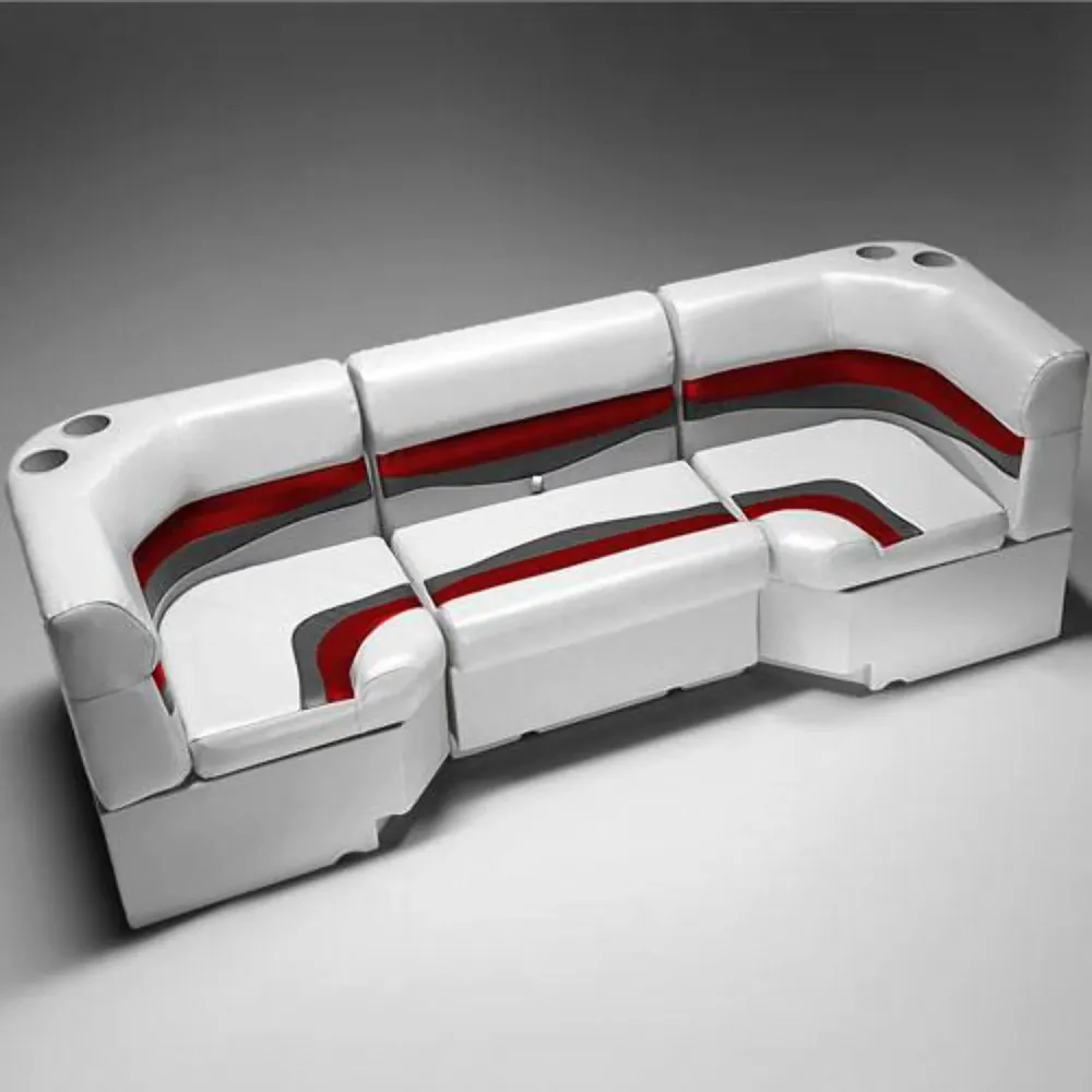 Pontoon Boat gray red 32 oz
