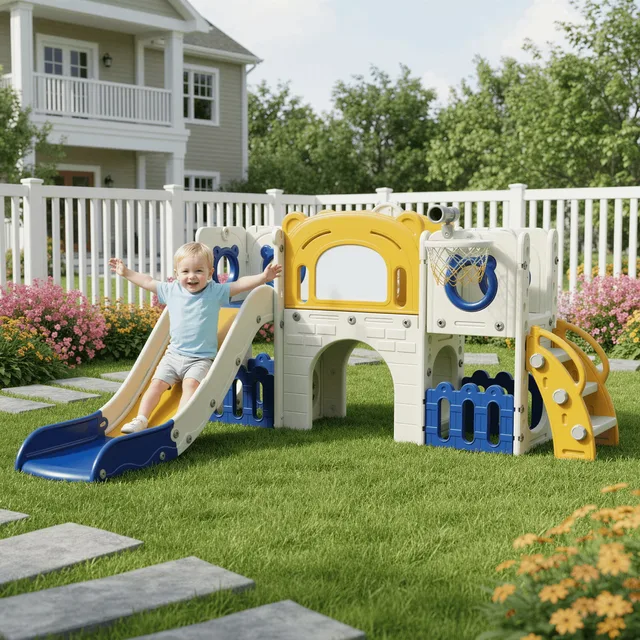 Backyard Play blue yellow 110 lbs