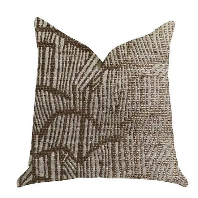 Throw Pillow 30 in beige 20"