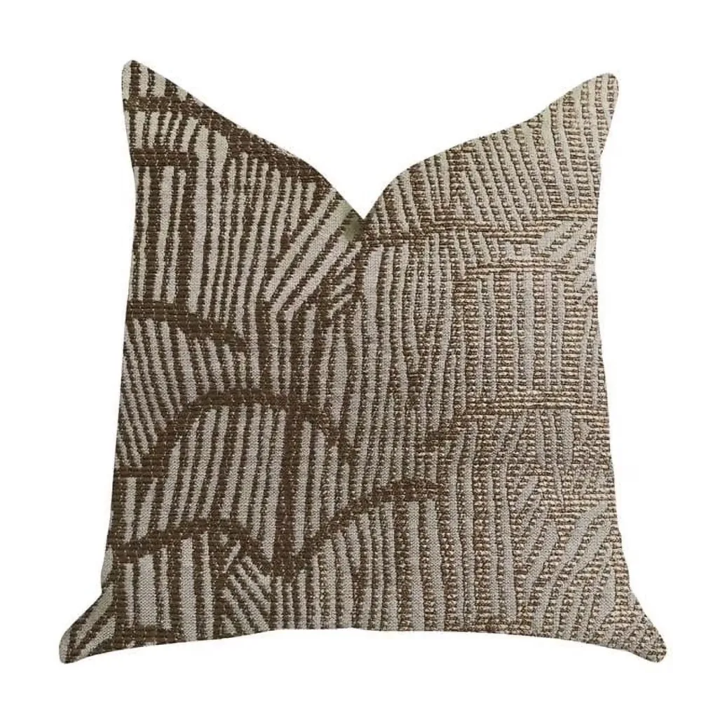 Throw Pillow 30 in beige 20"