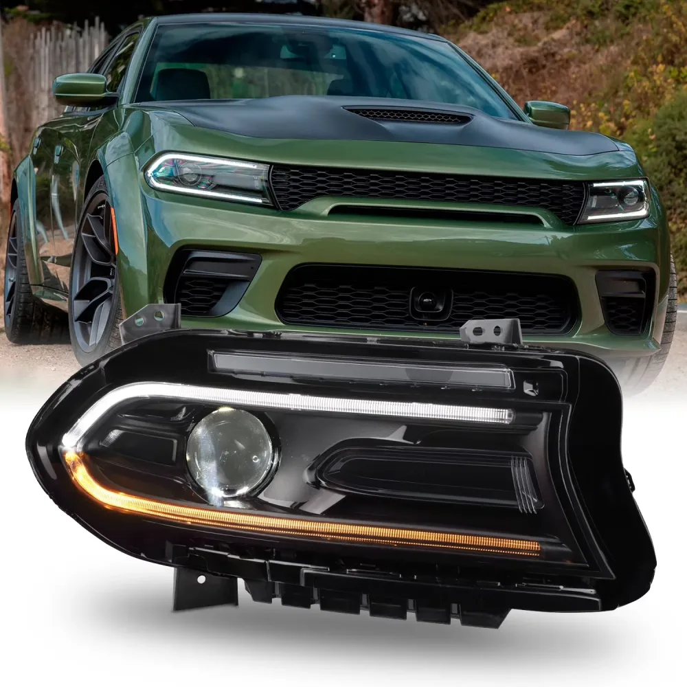 Projector Headlight led black