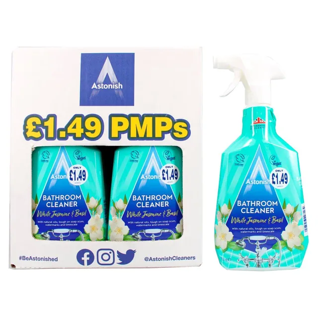 Bathroom Cleaner white
