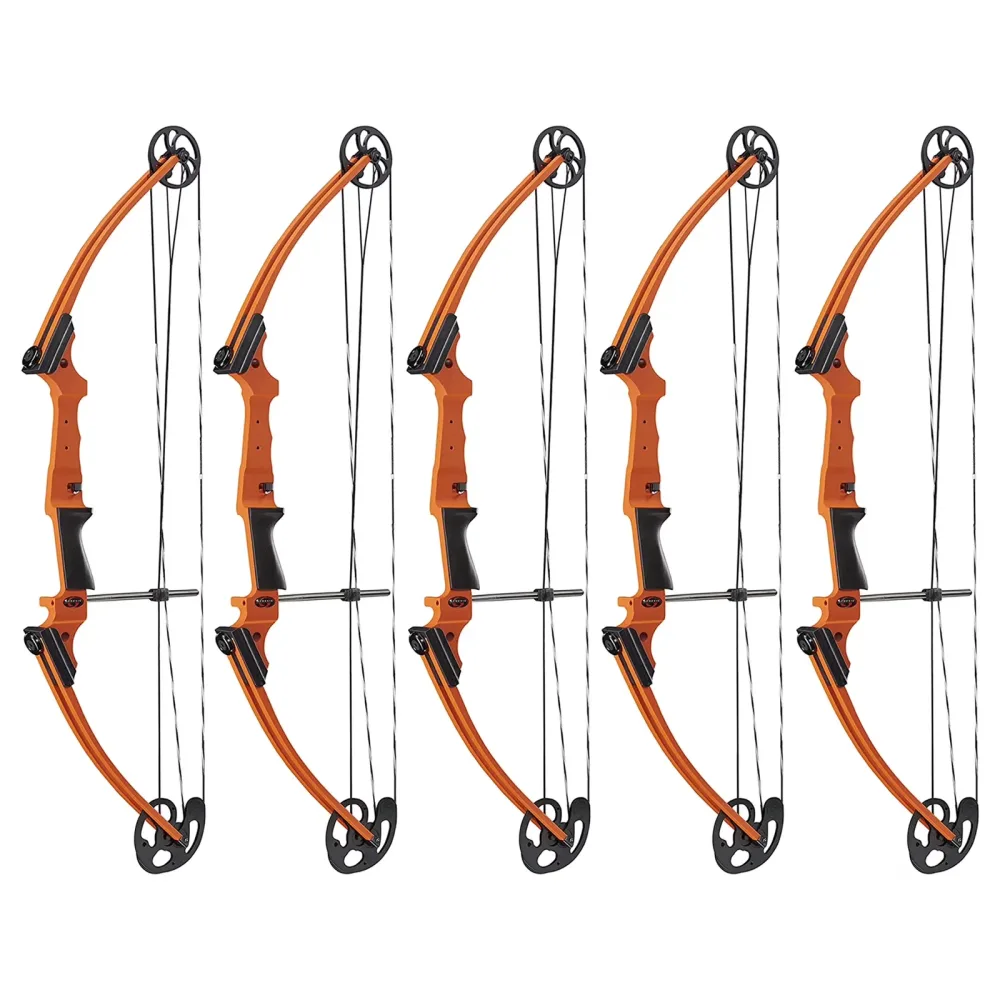 Bow 5 pack adjustable orange