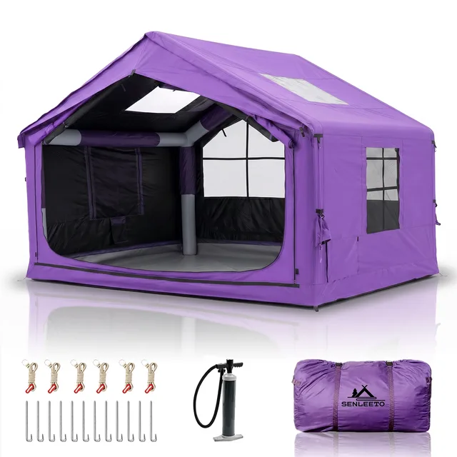 Inflatable Tent 2-4 person 14oz 82.7 inches