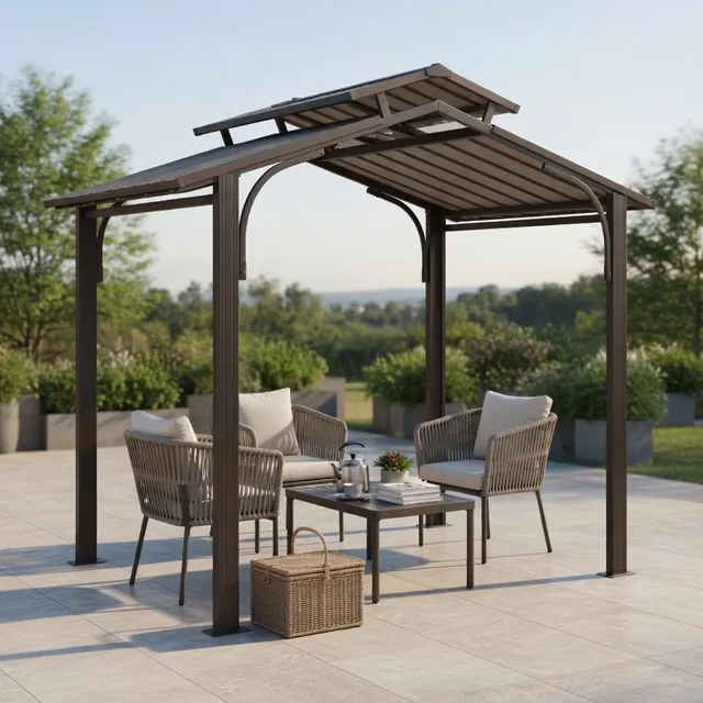 Patio Canopy 8 ft 5 ft heavy-duty