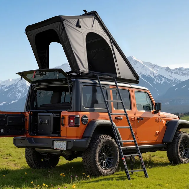 Rooftop Tent 2-3 people led weatherproof