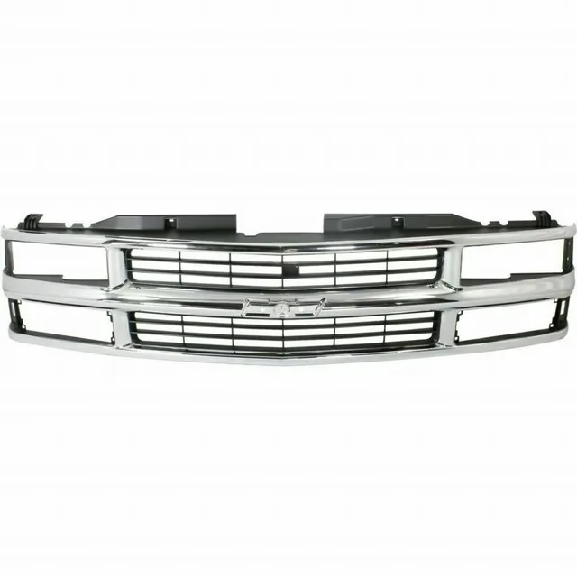 Grille Chrome silver black