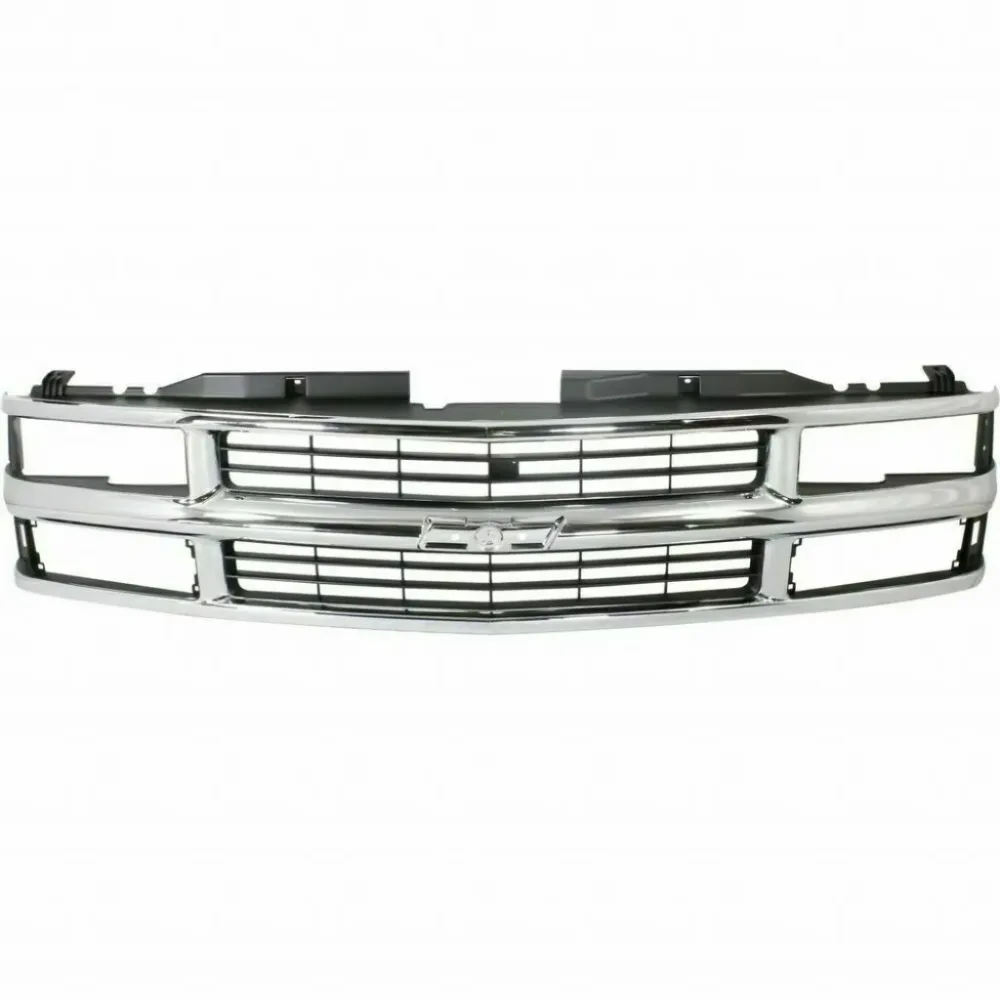 Grille Chrome silver black