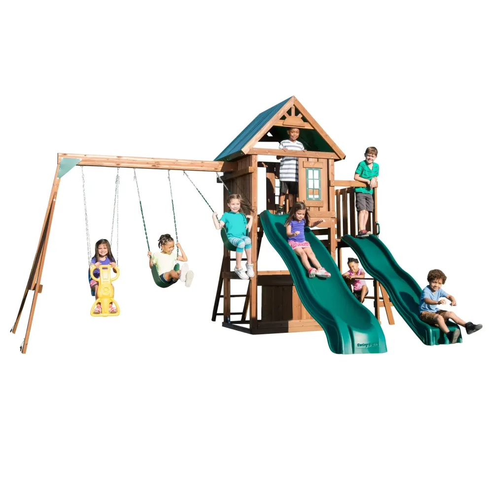 Wooden Backyard 115 pounds 3" 8"