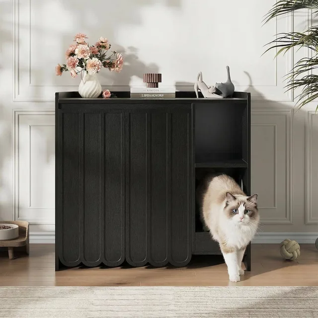 Litter Box black 0 lb adjustable