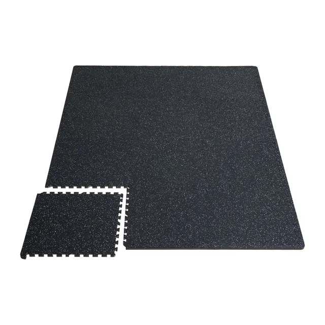 Floor Mats 0.56 inch black white