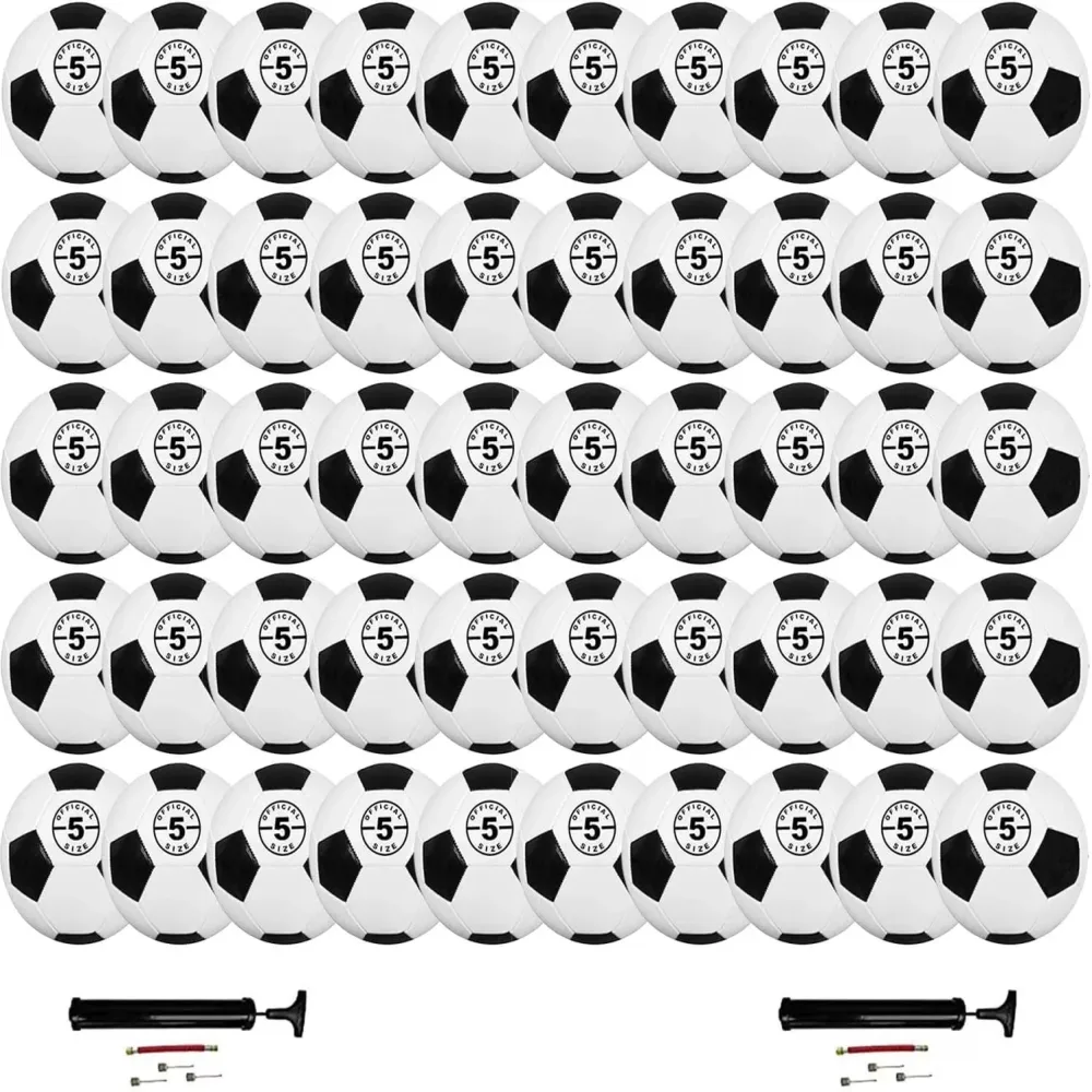 Soccer Balls 50 pack heavy-duty