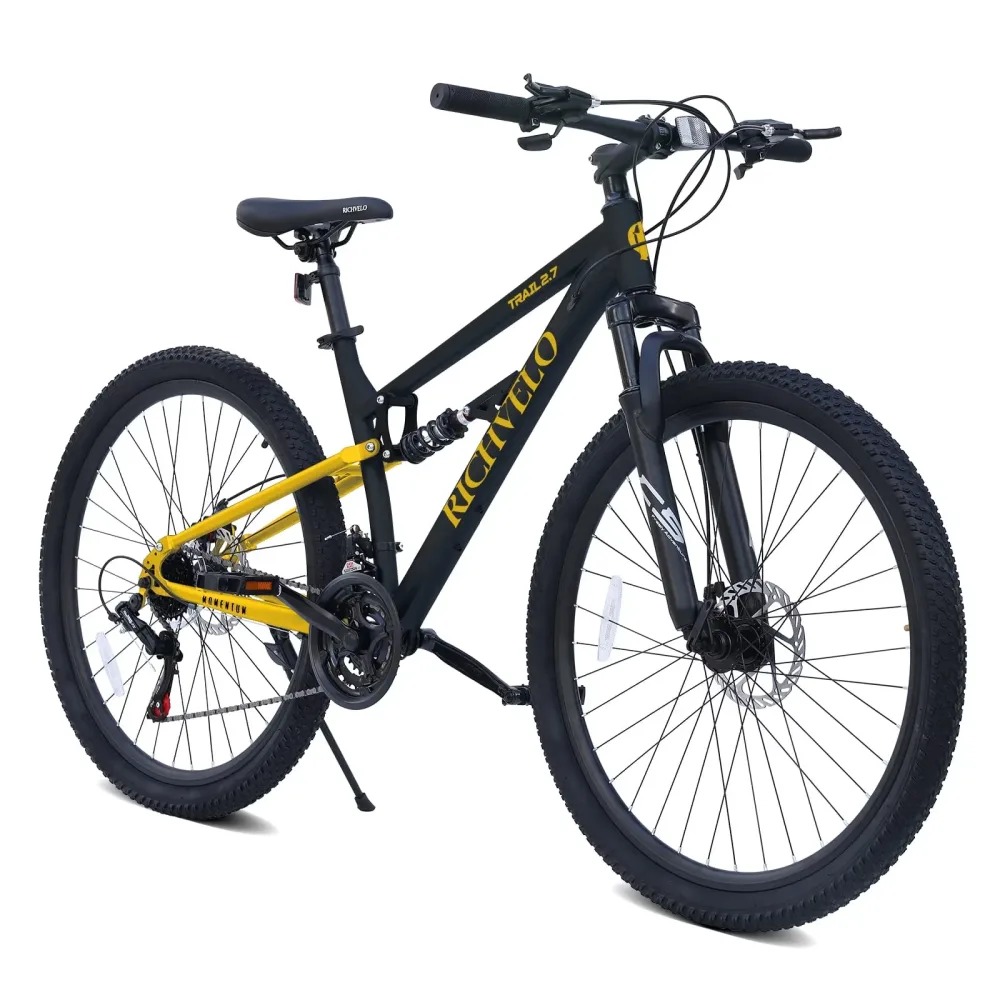 Mountain Bike 26 inch black yellow