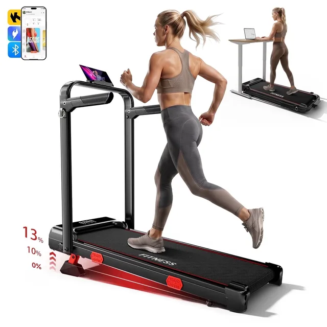 Foldable Treadmill 300 lbs adjustable