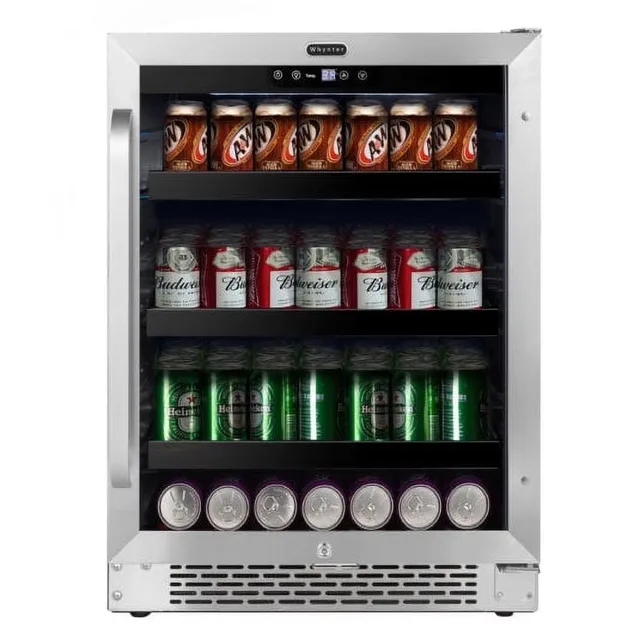 Beverage Refrigerator 24 inch 12 oz 115v