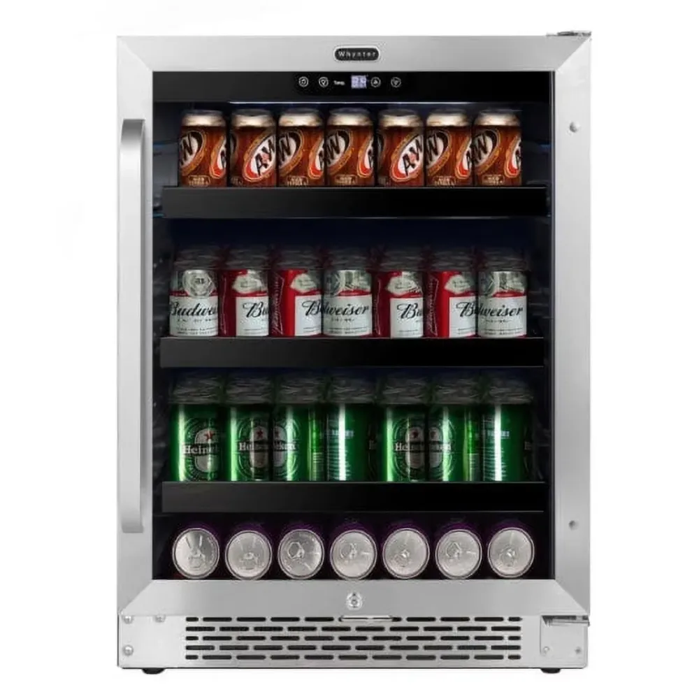 Beverage Refrigerator 24 inch 12 oz 115v
