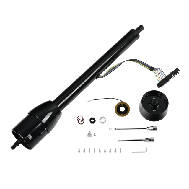Steering Column 28" black 2"