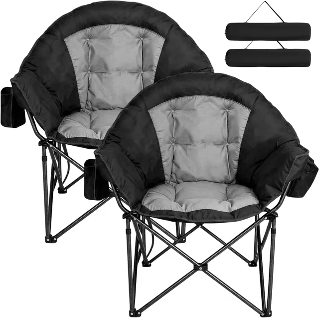 Camping Chair 500lbs heavy-duty folding