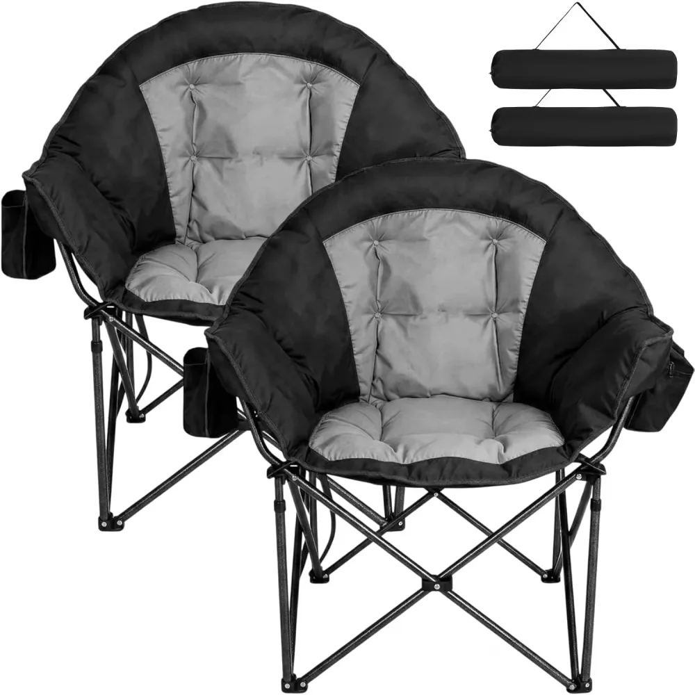 Camping Chair 500lbs heavy-duty folding