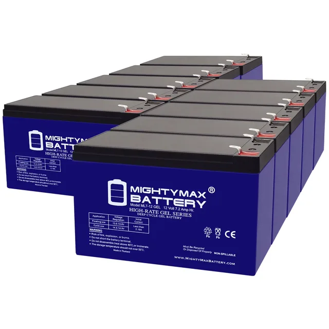 Battery 12v 24v 10 pack