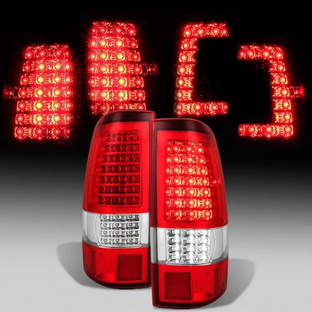 Truck Lighting led black red