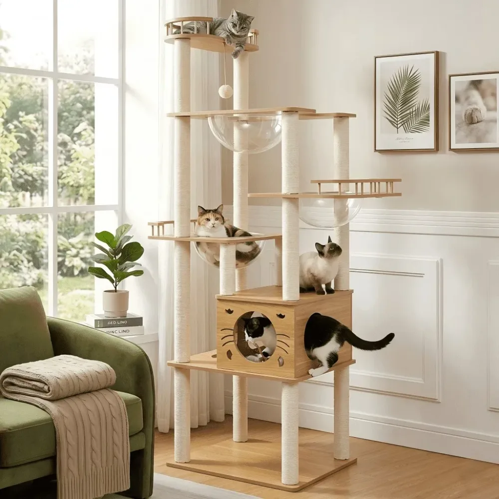 Furniture & Enrichment 73in 185.0 cm 50.0 cm