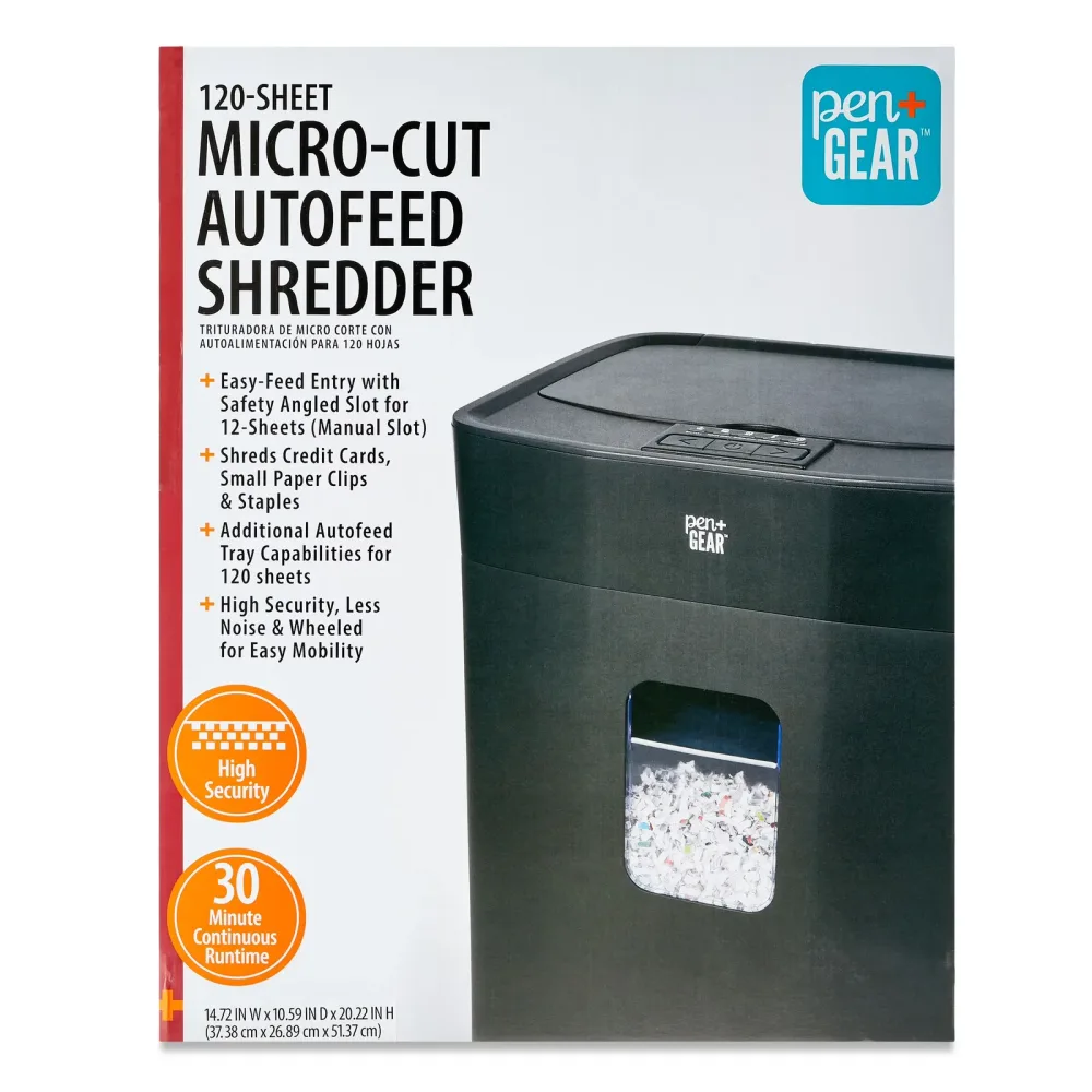 Shredder 6 gallon black 32"