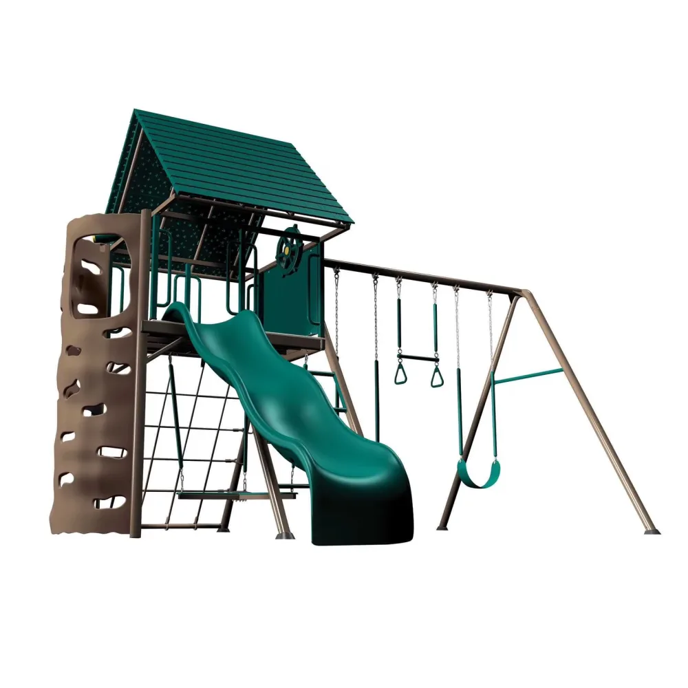 Backyard Play green brown heavy-duty