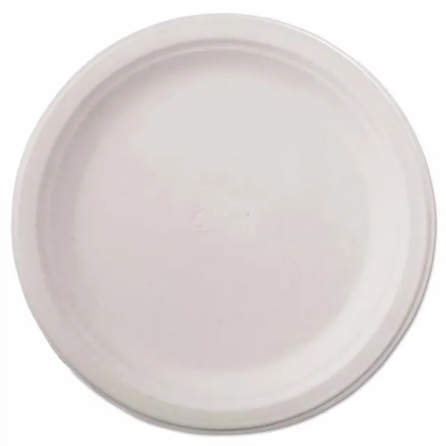 Plate 4" white