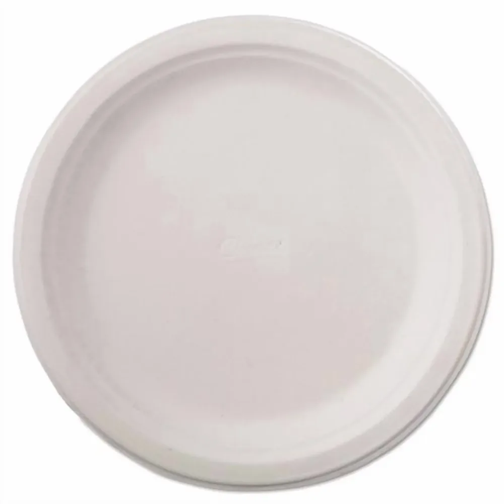 Plate 4" white