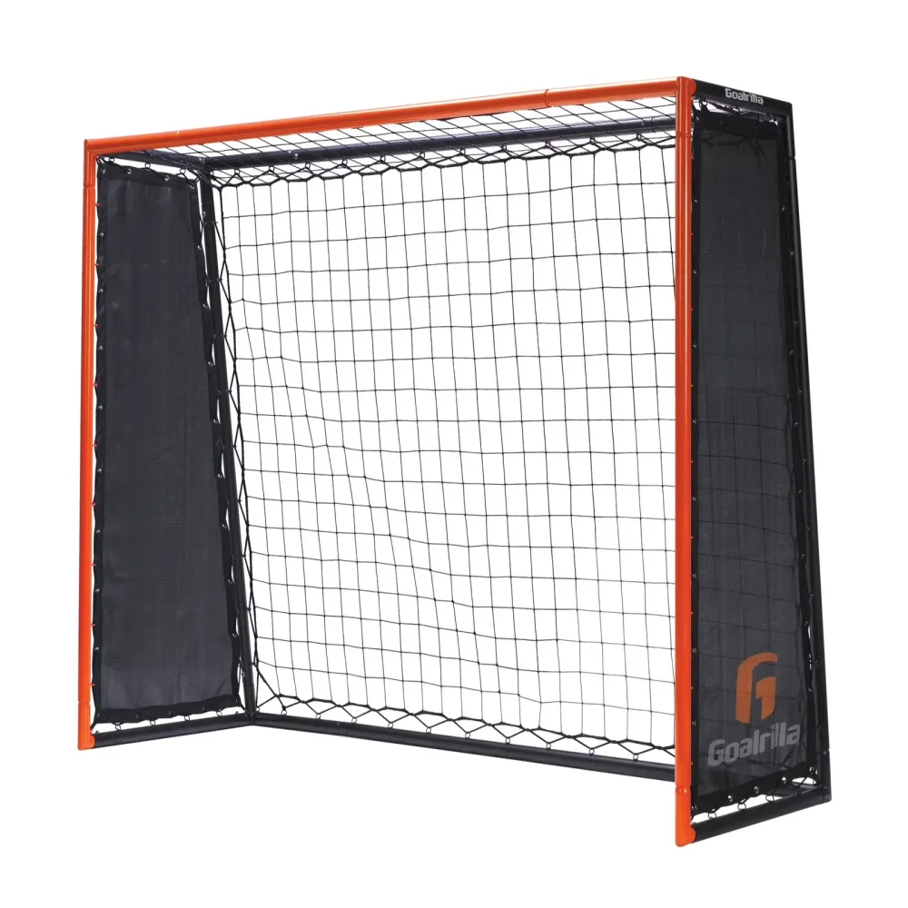 Soccer black orange