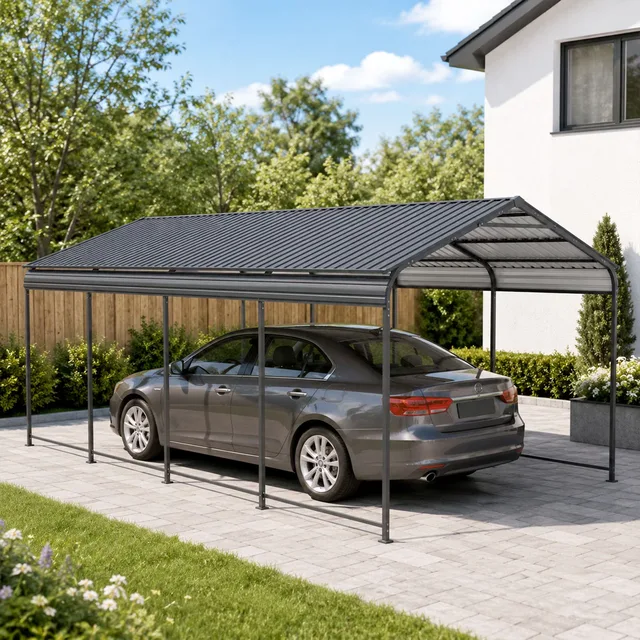 Carport 12' 21' waterproof