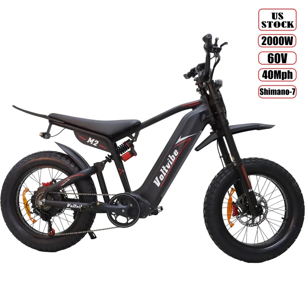 Electric Bike 6000w 60v 20"