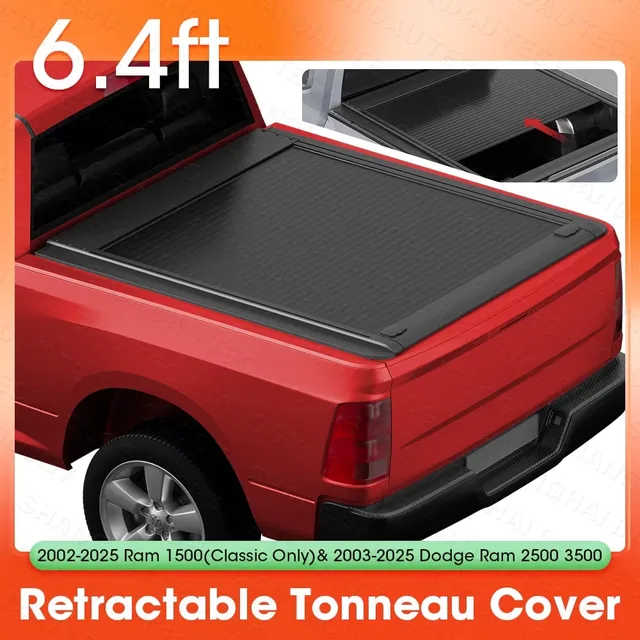 Tonneau Cover 6.4ft 6' 4"