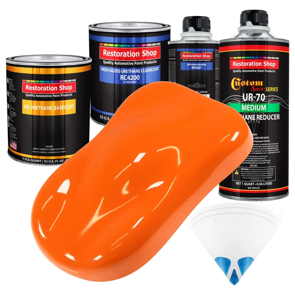 Body Paint orange 1 quart 2 quarts