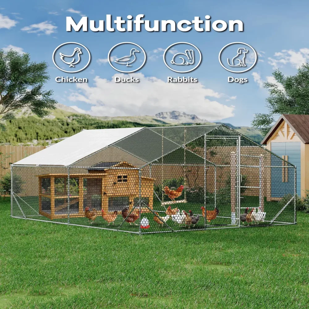 Chicken Coop waterproof 6.6 ft 6.4 ft