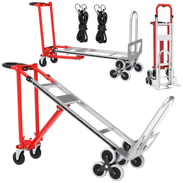 Hand Truck 1000lbs foldable red