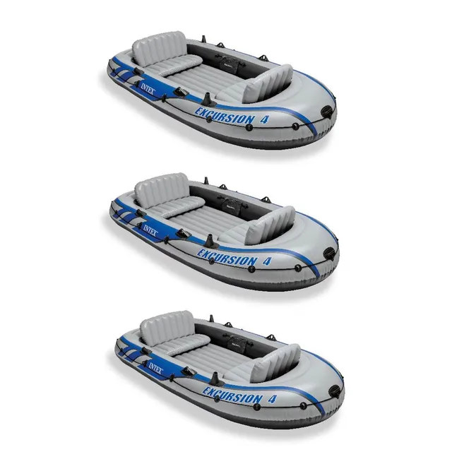 Rafting Fishing 4 person 3 pack 725 pounds
