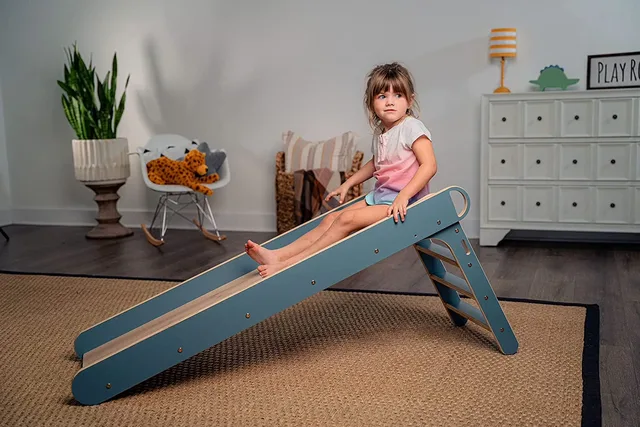 Toy folding foldable blue