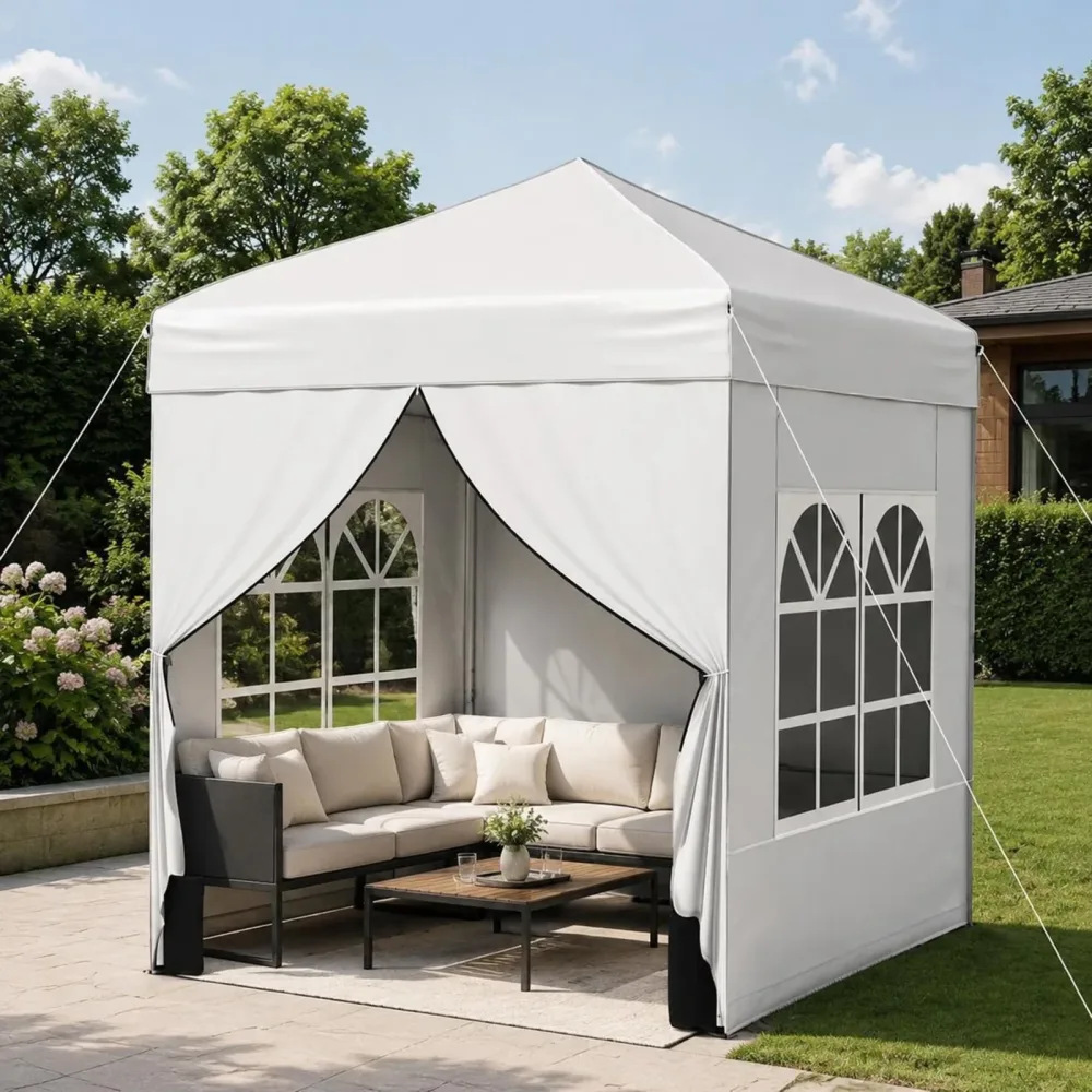 Canopy Tent 6.5 ft adjustable white