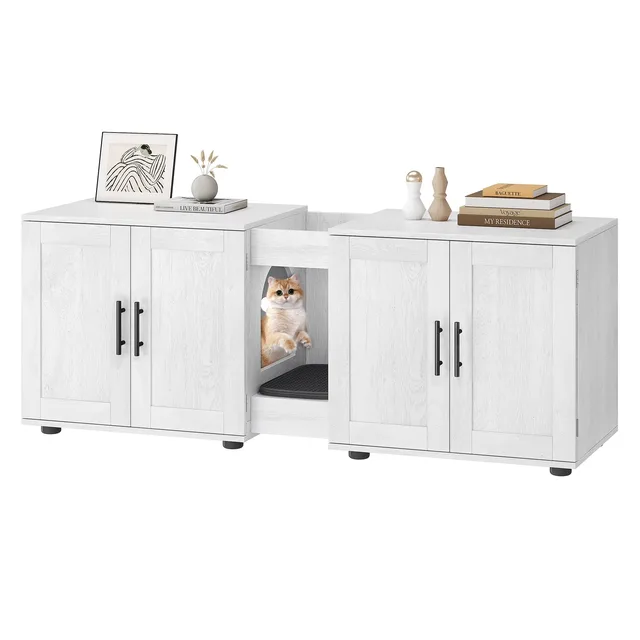 Litter Box 55 inch white 61.73 pounds