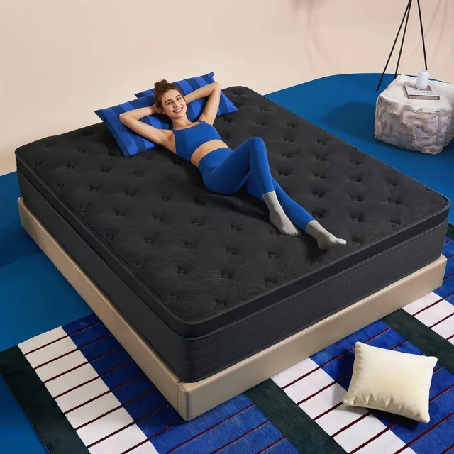 Mattress 12 inch 12 in black