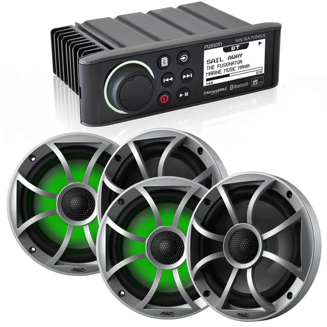 Stereo 1 pair 6.5" white